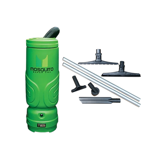 06-1062-R-SW Mosquito Backpack Vacuums Sidewinder Tool Kit, Ergonomic, GREEN
