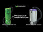 06-1062-SW Mosquito Backpack Vacuums Sidewinder Tool Kit, Ergonomic | 6-Quart, GREEN